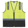 thumbnail image 1 of Mcr Safety High Visibility Vest,5XL Size,Unisex CL2MLSZX5, 1 of 2