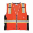 thumbnail image 1 of Mcr Safety High Visibility Vest,XL Size,Unisex SURVCL2OXL, 1 of 1