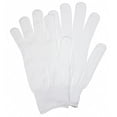 thumbnail image 1 of Mcr Safety Knit Gloves,Nylon,White,L,PK12  9633LM, 1 of 1