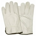 thumbnail image 1 of Mcr Safety Leather Gloves,Beige,XL,PK12  3214XL, 1 of 1