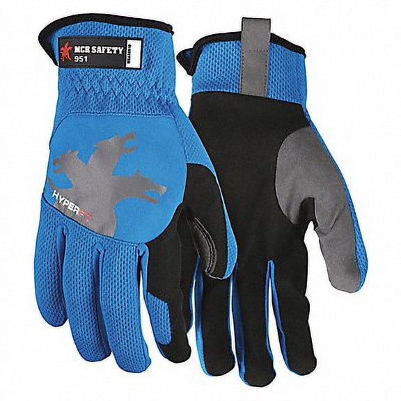 Mcr Safety Mechanics Glove,XL,Full Finger,PR  951XL