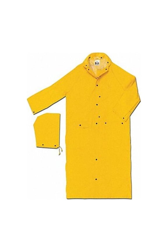 Raincoat with Detachable Hood,Yellow,S 260CS