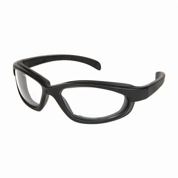 PN1, Safety Glasses, Anti-Fog & Anti-Scratch, Clear Lens, Black Frame, Full-Frame PN110AF