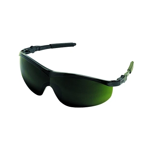 Mcr Safety St1 Series Protective Eyewear, Green Lens, Polycarbonate, Filter 5.0