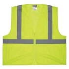 Mcr Safety V2cl2mlzm High Visibility Vest,M Size,Unisex