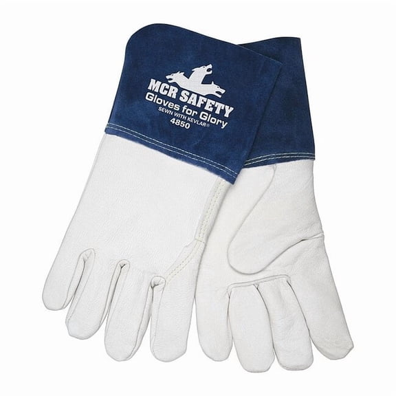 Mcr Safety Welding Gloves,MIG, TIG,L/9,PR 4850L