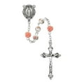 thumbnail image 1 of Mcvan R870F 6 mm Pink Ceramic Rosary Boxed, 1 of 1