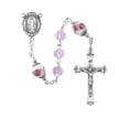 thumbnail image 1 of Mcvan R905RF 8 mm St. Therese Boxed Rosary, Pink, 1 of 1