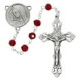 thumbnail image 1 of Mcvan R944F 20 in. Garnet Crystal Lady of Sorrows Rosary Box, 1 of 1