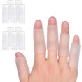 thumbnail image 1 of Mcvcoyh 24 PCS Gel Finger Sleeve Protectors, Trigger Finger Pain Silicone Finger Sleeve Cushions and Protects Provide Relief for Finger Cracking, Corns, Blisters, 1 of 7