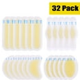 thumbnail image 1 of Mcvcoyh 32 Pieces Gel Blister Bandages Pads - (Variety Pack) Waterproof Adhesive Blisters Bandages - Blister Pads for Heel, Foot, Toe, Feet - Gel Blister Chshions for Prevention & Recovery, 1 of 8