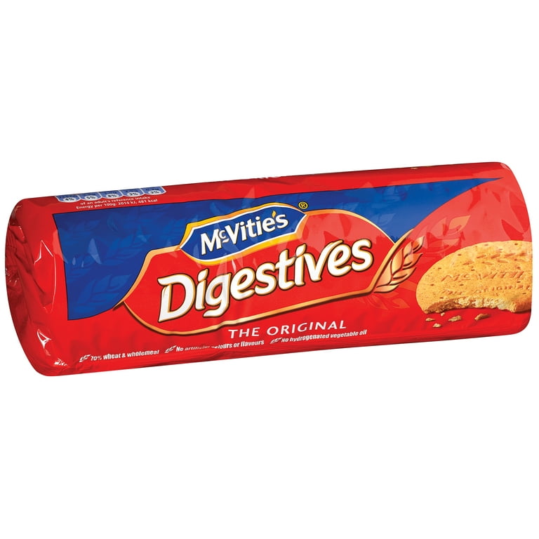 【★大感謝セール】 Mcvitie's Digestive Distinctive Taste, Wheaty Sweet Cookies, 馬
