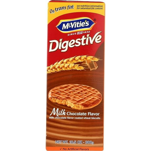 Mcvities Cracker Digestive Milk, 10.5 oz