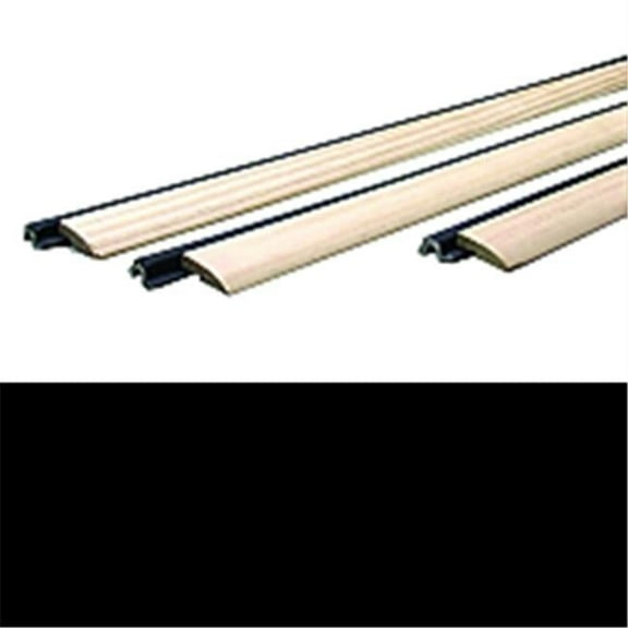 Md Building Products 91884 84 x 36 in. Brown Vinyl Clad Foam With Wood Stop - Brown - 84 x 36 in.