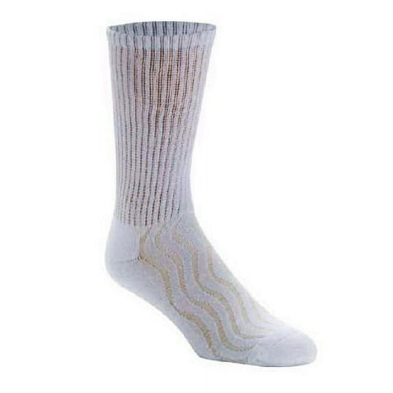 Md Diabetic Seamless Toe Crew Socks, Medium, Unisex - 1 Pr