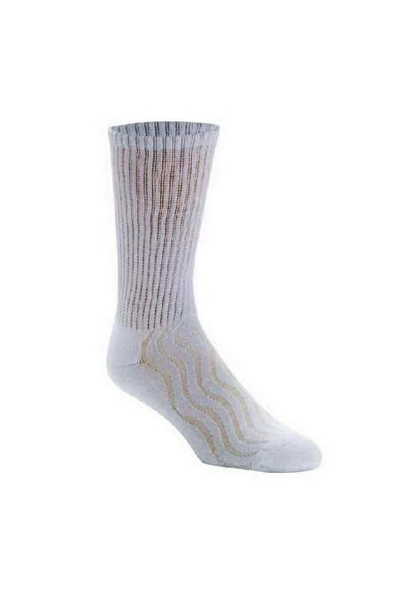 Md Diabetic Seamless Toe Crew Socks, Medium, Unisex - 1 Pr