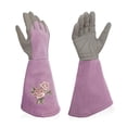 thumbnail image 1 of Mdesiwst 1 Pair Gardening Glove Anti-scratch Effective Faux Leather Practical Heat-resistant Protective Glove for Planting, 1 of 8