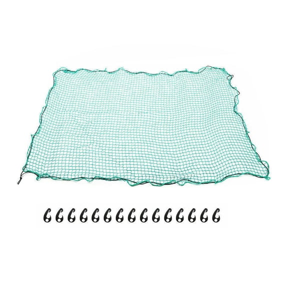 Mdesiwst 1 Set Car Protective Mesh with Hook Anti-falling Heavy Duty Trailers Car Cargo Net Luggage Extend Mesh Cover Truck Bed Accessories