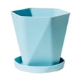 thumbnail image 1 of Mdesiwst 1 Set Exquisite Flowerpot Wide Application Plastic Creative Diamond Shape Flower Planter for Home, 1 of 8