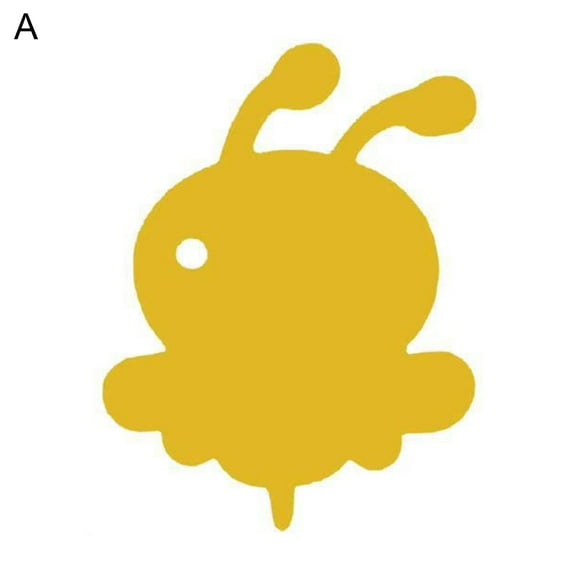 Mdesiwst 10Pcs Fly Traps Cute Effective Safe Fly Aphid Insect Anti Mosquito Catcher Bug Sticky Boards for Home