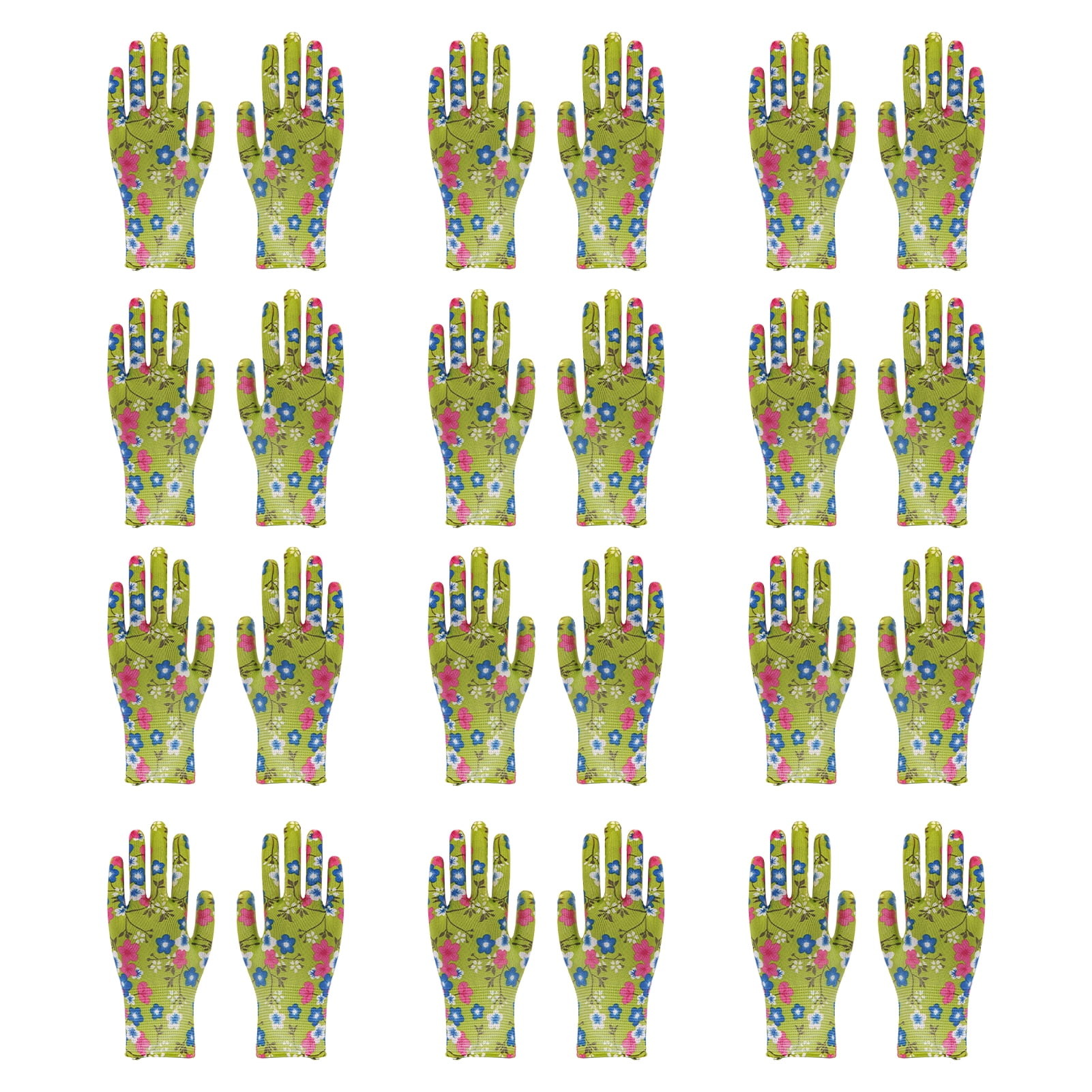 Mdesiwst 12Pairs/Set Garden Gloves ThornProof Well Performance