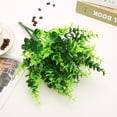 thumbnail image 1 of Mdesiwst 1Pc Plastic Artificial Green Grass Bonsai Craft Garden Home Office Decor, 1 of 5