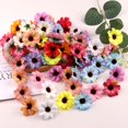 thumbnail image 1 of Mdesiwst 50Pcs 3.5CM Artificial Flower Head Double Layers Fake Flower,Multicolor Faux Silk Flower DIY Crafts Bouquet Home Wedding Decoration, 1 of 7