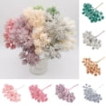 thumbnail image 1 of Mdesiwst 6Pcs Fake Flower No Withering,Artificial Pine Flower for Straw Hat Decor, 1 of 9