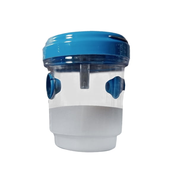 Mdesiwst Bee Bait Trap Hanging Handle Solar Powered LED Light Professional Channel Design Transparent Body Flying Trap Garden Supply