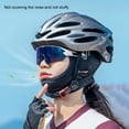 thumbnail image 1 of Mdesiwst Bike Headgear Windproof Breathable Soft Quick Dry Good Elasticity Protective Head And Face Comfortable Touch Motorcycle Helmet Liner Riding Accessory, 1 of 7