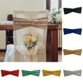 thumbnail image 1 of Mdesiwst Chair Back Band Reusable Long-lasting Elegant Sequin Chair Band for Wedding Banquet Party Decoratuin, 1 of 8