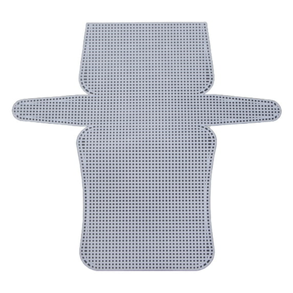 Mdesiwst Crochet Bag Canvas Sheet Cuttable Fine Mesh White DIY Handcraft Cross Stitch Needlepoint Embroidery Knitting Purse Plastic Plate Bag Accessories