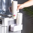 thumbnail image 1 of Mdesiwst Cup Dispenser with Visual Window Single/Double Tube Design Wall Mounted Punch-free Easy Installation Cup Holder, 1 of 7