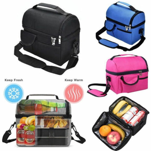 Mdesiwst Insulated Lunch Bag for Women/Men, Leakproof Freezable Cooler Bag with Adjustable Shoulder Strap