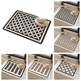 thumbnail image 1 of Mdesiwst Kitchen Countertop Drying Mat Geometric Super Absorbent Anti-slip Foldable Quick Drying Wear Resistant Multi-functional Dish Bowl Plate Dinnerware Placemat Coffee Maker Pad, 1 of 8