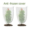 thumbnail image 1 of Mdesiwst Plant Cover Drawstring Design Keep Warmth Non-Woven Fabric Winter Fruit Tree Against Cold Frost Protection Cover for Courtyard, 1 of 7