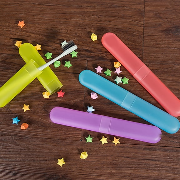 Mdesiwst Portable Tooth Toothbrush Box Holder Organizer Protect Storage Cover Case