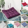 thumbnail image 1 of Mdesiwst Seat Cushion High Rebound Comfortable Chair Pad Straps Design Chair Cushion for Household Car Office, 1 of 8