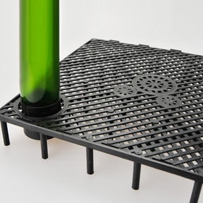 Mdesiwst Square Aquarium Under Gravel Fish Tank Bottom Filtration Plate Filter System