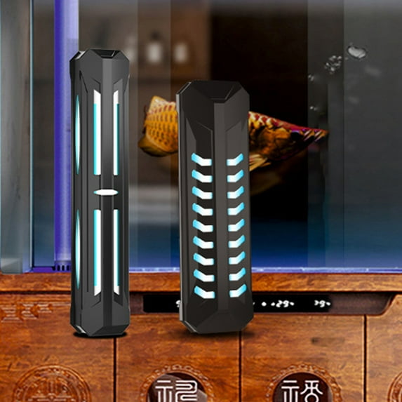 Mdesiwst Ultraviolet Lamp Energy-saving Waterproof Submersible Fish Supplies Timing Cleaning Light for Pond