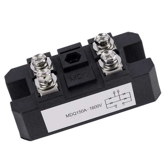 Mdq 100A Amp 1600V Silicon Single Phase Diode Metal Enclosed Bridge Rectifier 150A YIWEI