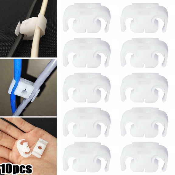 Mduoduo 10Pcs Car Brake Line Cable Bracket Vacuum Hose Pipe Clip For GOLF For MK2 For BORA For SKODA Tube Fixed Line Clamp Hook Car Accessories