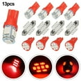 thumbnail image 1 of Mduoduo 13pcs/set Red LED Lights For Car Interior For Dome License Plate Lamp Bulbs Auto Interior Replacement Parts Car Accessories, 1 of 10