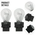 thumbnail image 1 of Mduoduo 1pair Car 3157 Brake Light Bulbs Halogen Lamp 3000K 12V 21W Clear Shell Turn Signal Lights Reverse Lights Car Accessories Car Accessories, 1 of 10