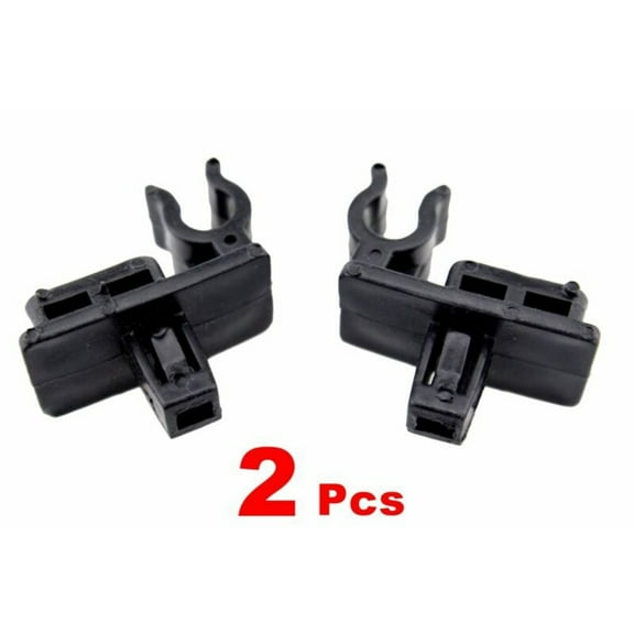 Mduoduo 2Pcs Hood Prop Rod Clamps Plastic Clips For Isuzu TF TFR Trooper For Holden For Vauxhall Interior Fender Bumper Plastic Clips Car Accessories