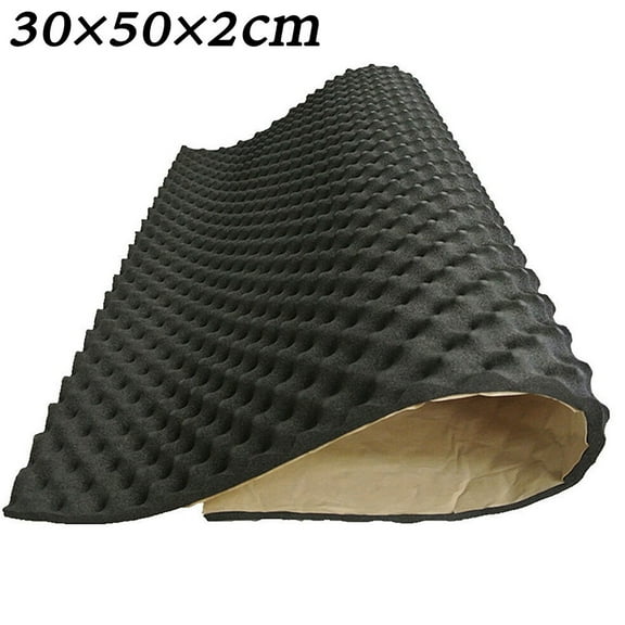 Mduoduo 2cm Car Sound Insulation Foam Deadener Noise Insulation Acoustic Dampening Foam Subwoofer Mat