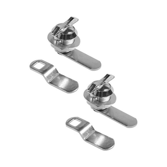Mduoduo 2pcs Cam Lock Thumb Operated Offset Compartment Latch for RV for Marine Car Accessories