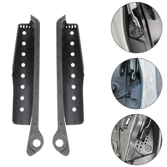 Mduoduo 2x Car Wiper Drain Slot Modification Kit Hood Hinge Limit Cover Hydraulic Rod Drainage Channel For Volvo For XC60 2018-2023 Car Accessories