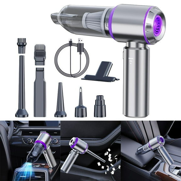Mduoduo 4in1 Mini Car Vacuum Cleaner Portable 20000PA Air Blower Pump Hand Held Vacuum Car Accessories