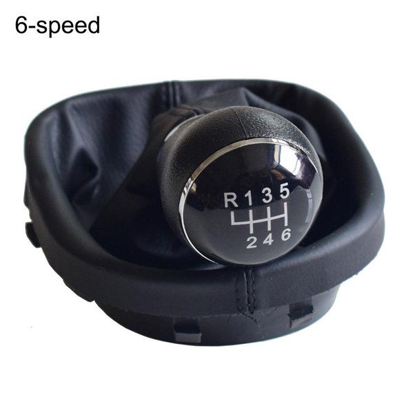 Mduoduo 5-Speed Or 6-Speed Shift Knob Gear Bar Boot For Touran For Caddy For Mk2 Car Accessories